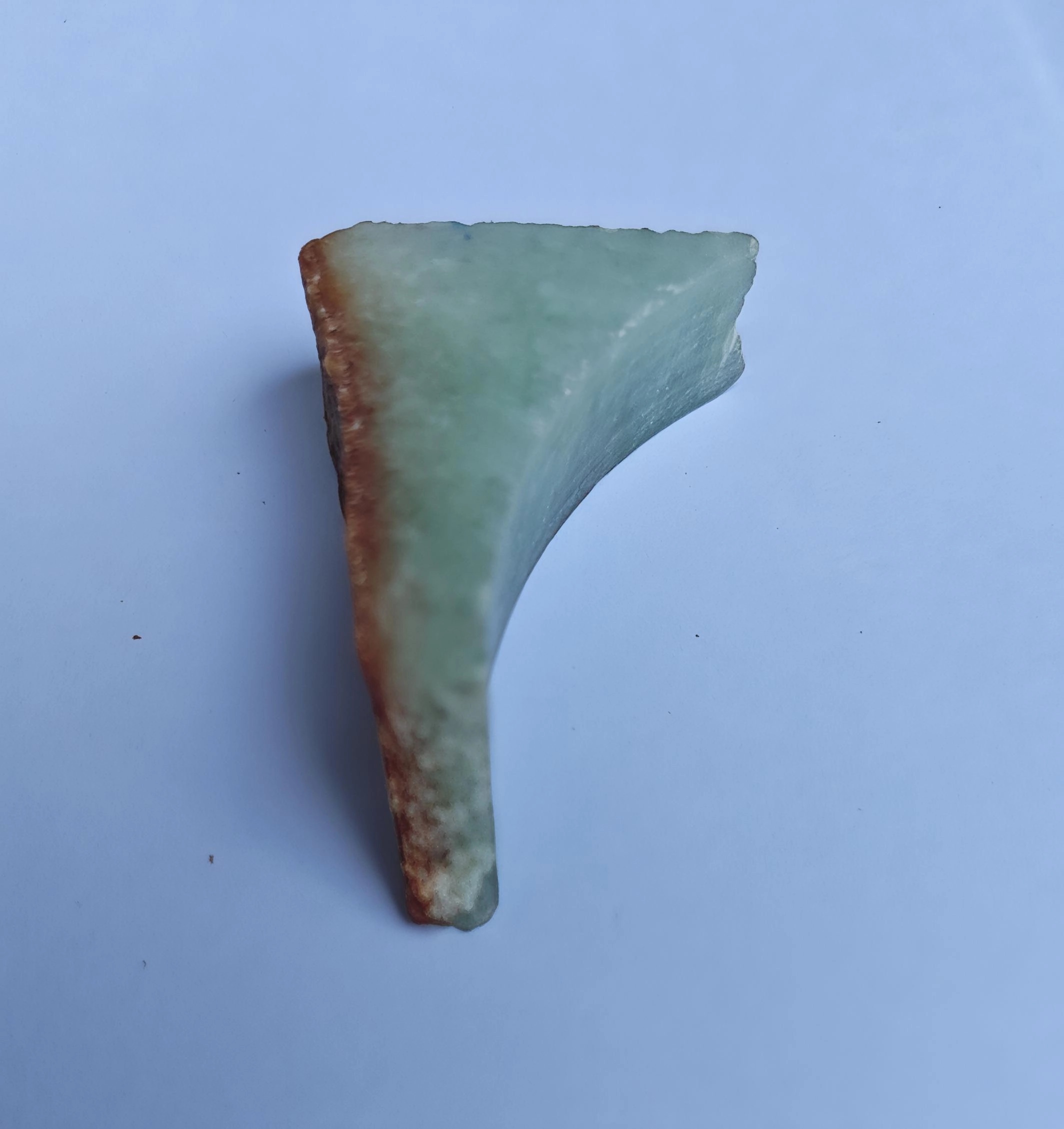 淡青绿三角片料 L0002（带橘红皮） 角度6