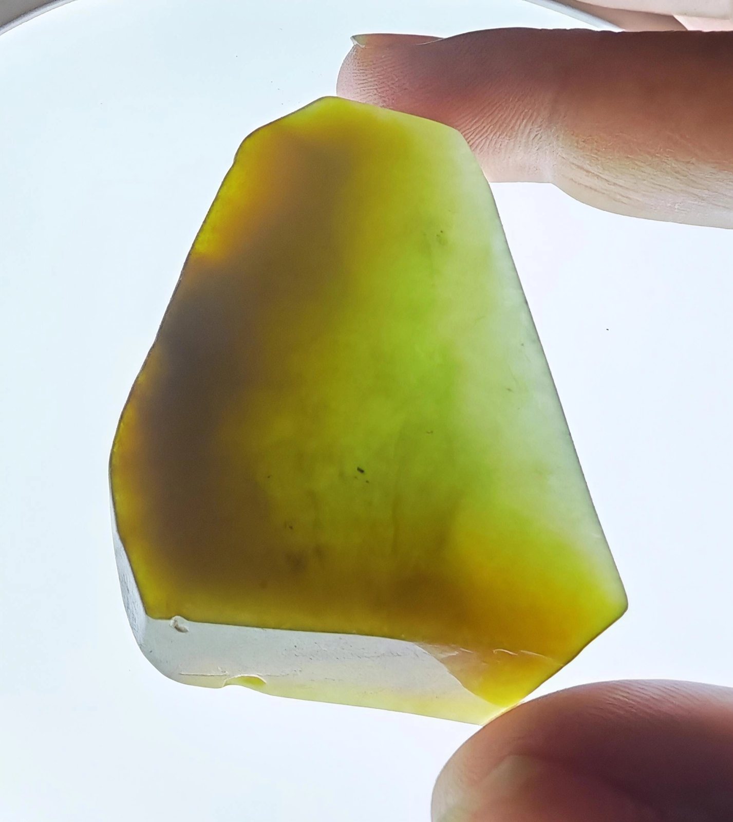 橙黄翡翠明料