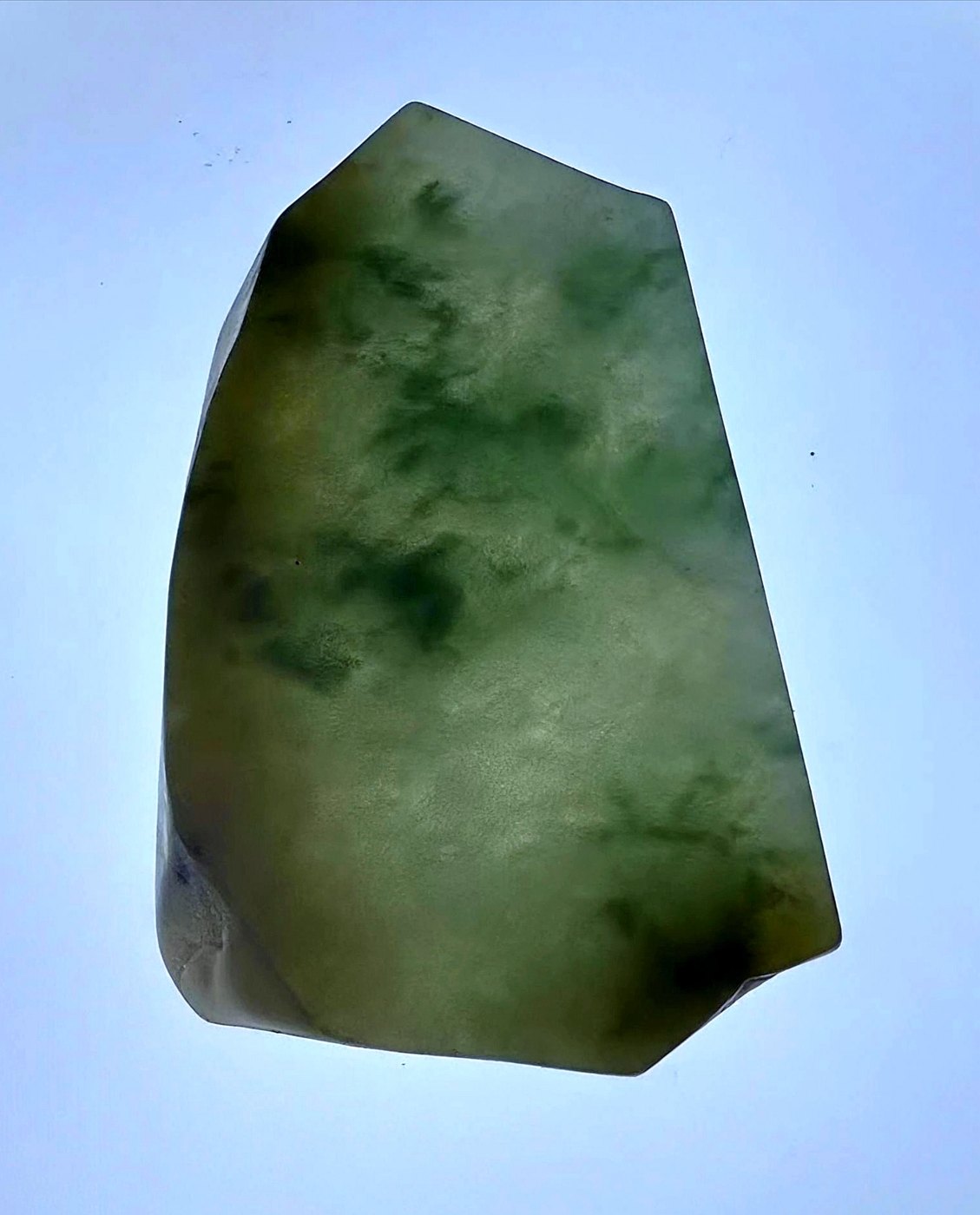 冰飘绿花黄翡明料